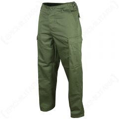 US Ranger BDU Trousers - Olive Green