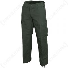 Womens US BDU Field Trousers - Olive Green