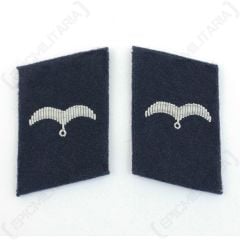 Luftwaffe Medical Division Flieger Collar Tabs - Dark Blue