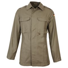 Original German Old Style Moleskin Field Jacket - Olive Drab