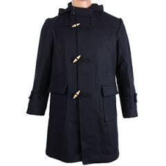 Portuguese Navy Wool Duffle Coat