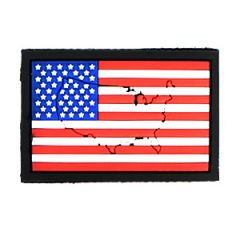 PVC USA Flag Patch
