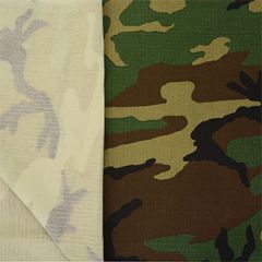 US Army Woodland Ripstop Fabric - 150cm x 100cm