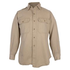 Original US Khaki Cotton Shirt - 38R