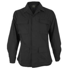 US Style Ripstop Field Jacket - Black