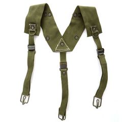 Original Czech Army Y-Strap Suspenders