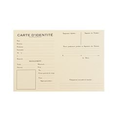 WW2 French Identity Card
