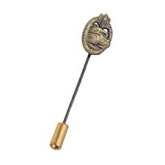 WW2 German Panzer Bronze Assault Badge Stickpin