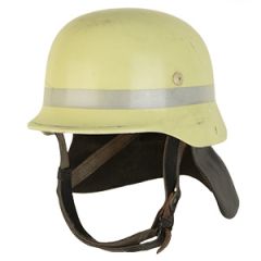 Original German M35 Fibreglass Fire Helmet