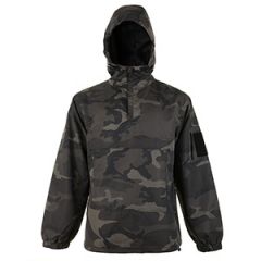 Combat Style Lightweight Anorak - Dark Camo