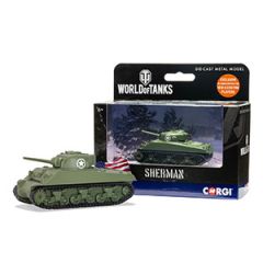 World of Tanks Die Cast Sherman M4 A3