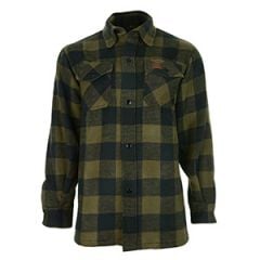 Lumberjack Flannel Shirt - Olive