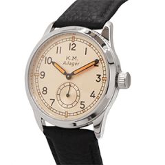 Ailager® German Kriegsmarine Service Watch - Black Strap