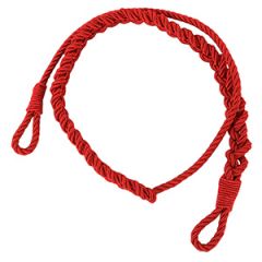 Red Single Plait Lanyard - Military RAF Army Navy