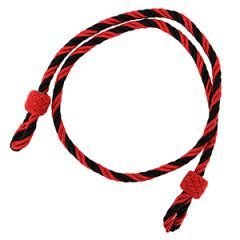 Red & Black Single Cord Lanyard - Military RAF Army Navy