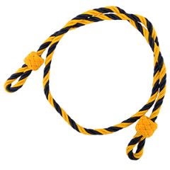 Dark Blue & Gold Single Cord Lanyard - Military RAF Army Navy