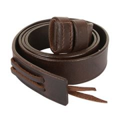 British Lee Enfield Stitched Loop Rifle Sling - Leather