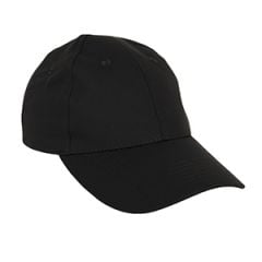 Cotton Baseball Cap - Black