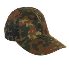 Cotton Baseball Cap - Flecktarn