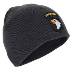 101st Airborne Beanie Hat - Grey