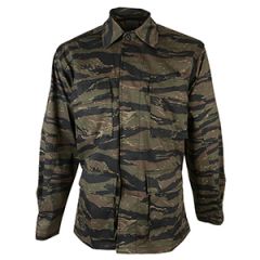 US Vietnam BDU Style Shirt - Tiger Stripe