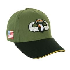 101st Airborne Baseball Cap - Olive Green