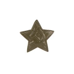 WW2 Russian M1941 Star Cockade Cap Badge - Green