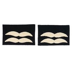 WW2 German Luftwaffe Sleeve Rank Pair - Unterfeldwebel