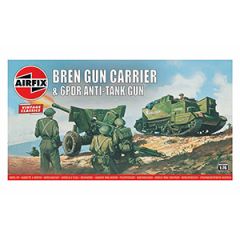 Airfix 1/76 Bren Gun Carrier & 6PDR Anti-Tank Gun