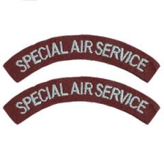 Special Air Service Shoulder Titles - Pair
