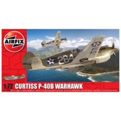 Airfix Curtiss P-40B Warhawk Model Kit - 1:72 Scale