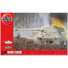 Airfix King Tiger Model Kit - 1:35 Scale