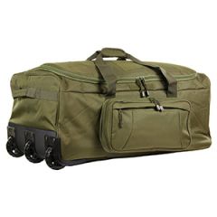 Wheeled 136L Trolley Commando Travel Bag - Olive Green