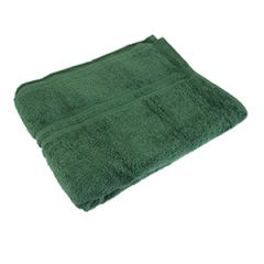 Military Style 500gsm 70cm x 130cm Bath Towel - Bottle Green