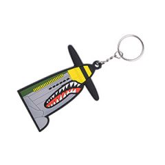 WW2 PVC 3D Keychain - Mustang