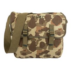 WW2 US Style Desert Frog Camo Messenger Bag