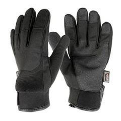 Army Style Winter Gloves - Black