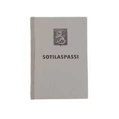 WW2 Finnish Sotilaspassi