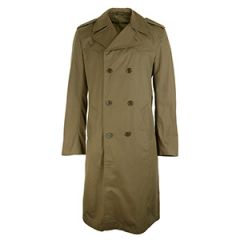Military trench clearance coat surplus