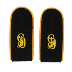 Grossdeutschland Black Shoulder Boards