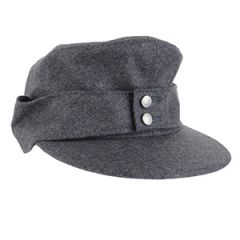 WW2 German M43 Field Cap by Erel - Luftwaffe Blue