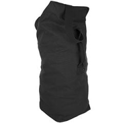 Large US Cotton Duffel Bag - Black