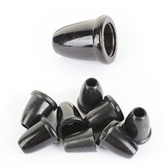 Original British Army Bell Shaped Cord Stoppers - Black
