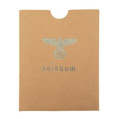 WW2 German Army Soldbuch Sleeve