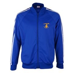 Original French Air Force Sports Jacket Gold Badge - Blue