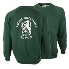 Original French Military School Jumper - Green