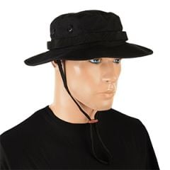 US Rip Stop GI Boonie Hat - Black