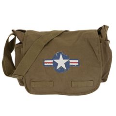 Rothco Classic Air Corp Vintage Messenger Bag - Olive Drab