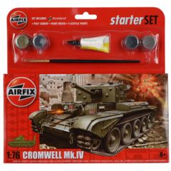 Airfix Cromwell Cruiser Starter Set Model Kit - 1:76 Scale