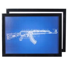 AK47 Rifle Print Thumbnail